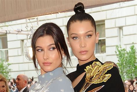 versace hailey baldwin|Hailey Baldwin, Bella Hadid sizzle in new Versace .